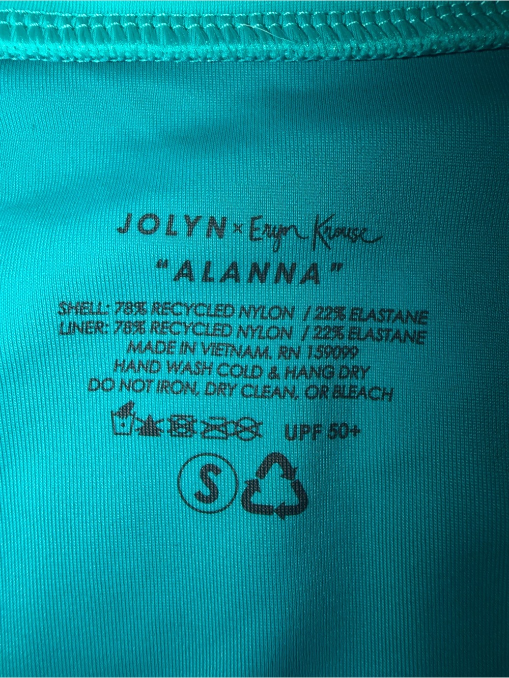 JOLYN x Eryn Krouse Alanna Bikini Bottom NWT Coast Sea-Flex Size Small - Picture 7 of 7
